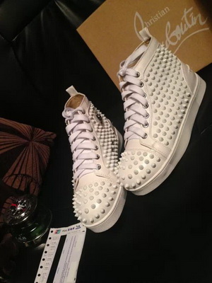 Christian Louboutin High-Top Fashion Men Shoes--011